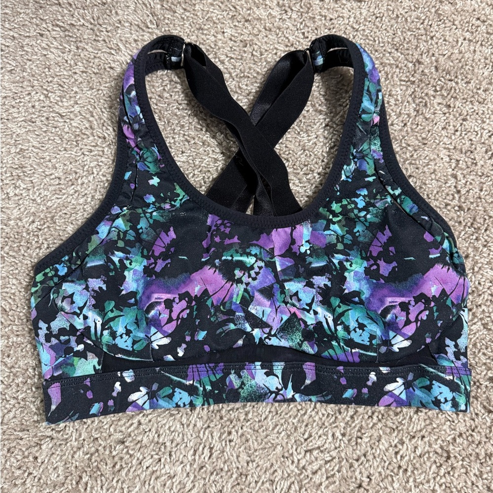 Fabletics Multi Colored Sports Bra